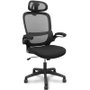 FORÖL Pro525 Silla de oficina ergonómica con brazos abatibles y cabecero